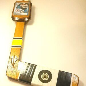 2010-11 Tyler Seguin Boston Bruins Rookie Card Hockey Stick Wall Hook Wood Plaqu